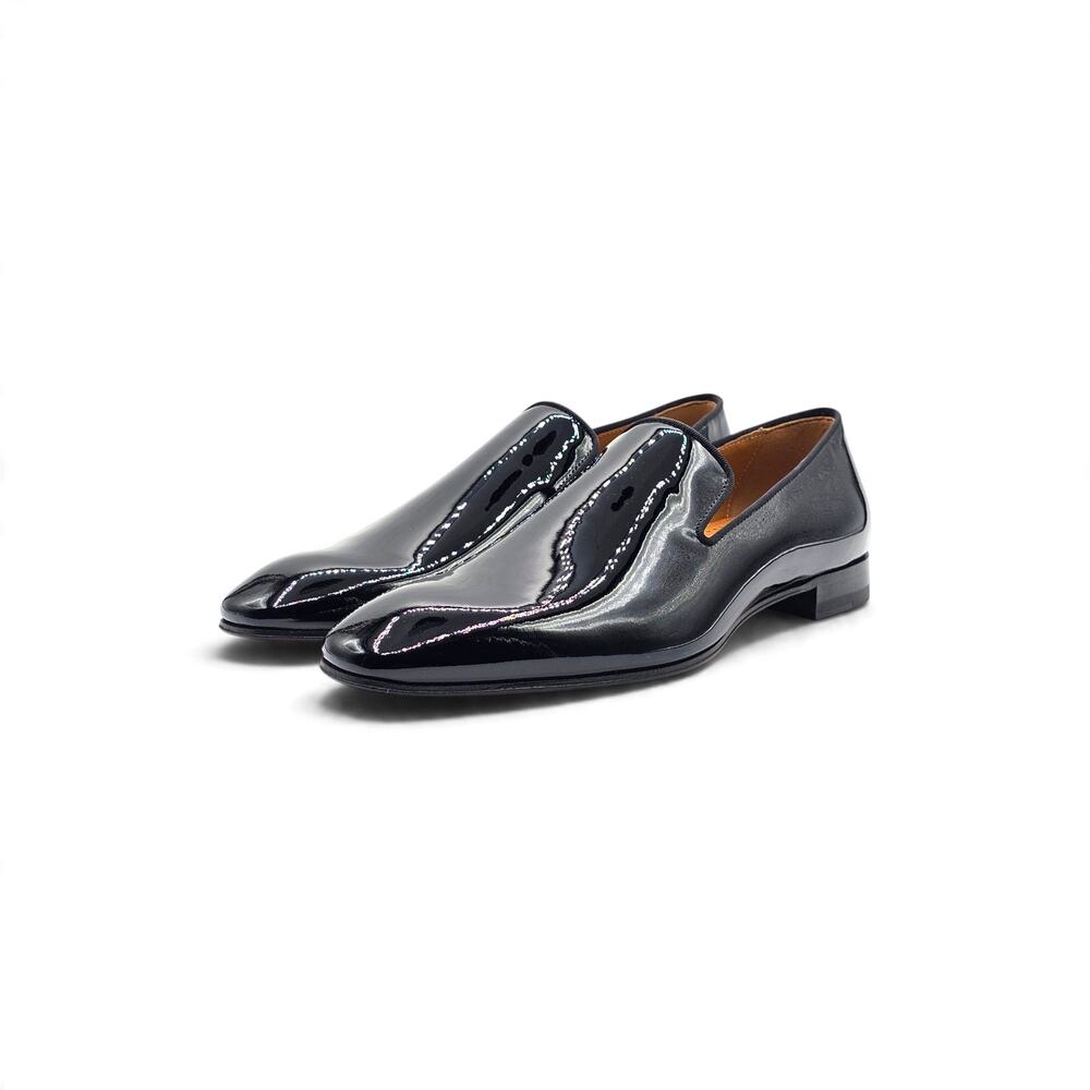 Christian Louboutin Dandelion Patent Leather Loafers Black 41 US 8 - $1120